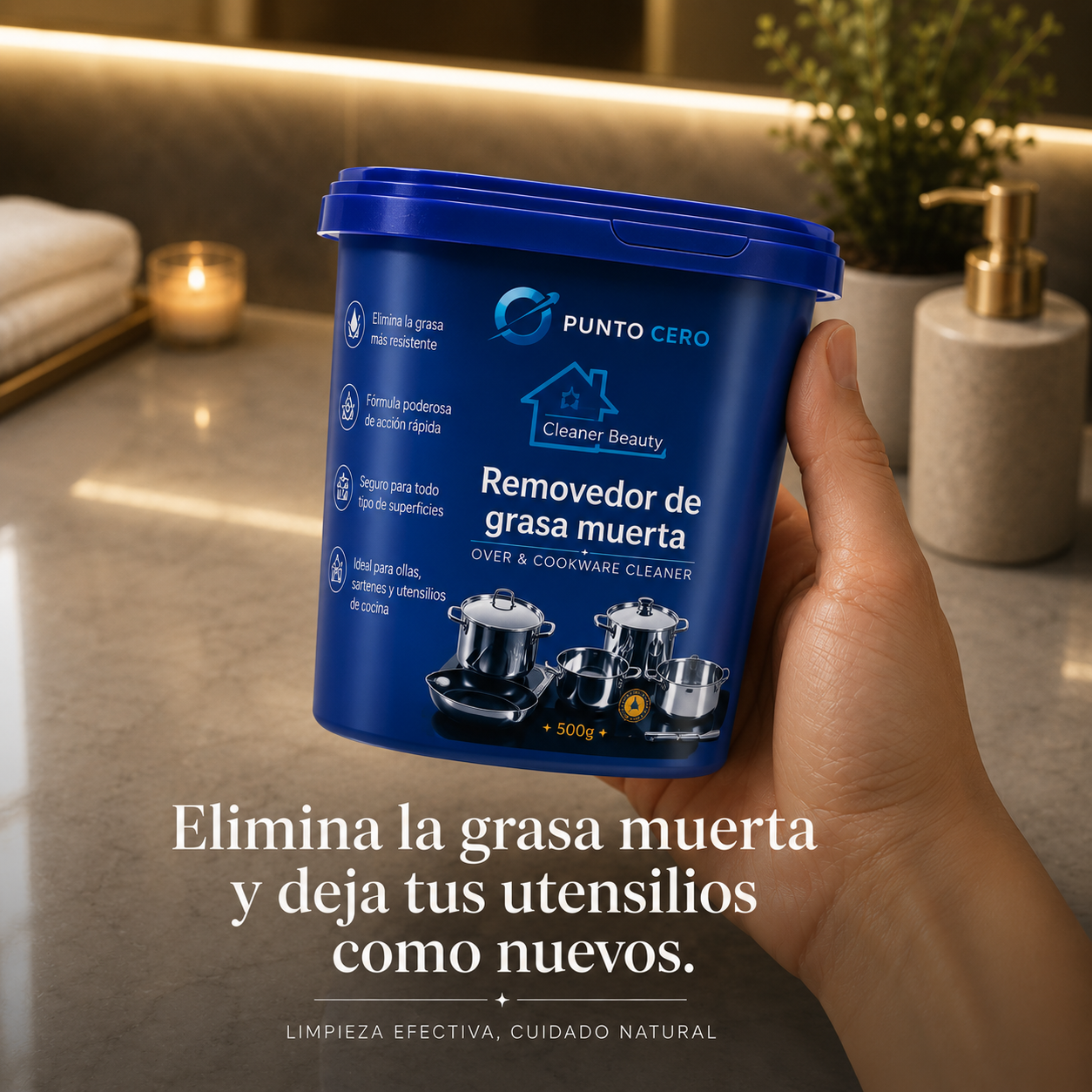 Desengrasante Multiuso Premium – Poder Extremo de Punto Cero®